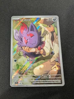 NEAR MINT N's Zorua 189 Sv: Scarlet & Violet Promo Cards Holo - Image 1