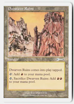 Dwarven Ruins 71 Uncommon Beatdown Box Set Magic: The Gathering Lightly Played - Image 1
