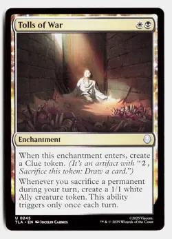 Tolls of War 245 Uncommon Avatar: The Last Airbender Magic: The Gathering - Image 1