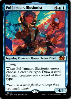 Pol Jamaar, Illusionist (Anime) 38 Foundations Jumpstart MTG NM - Image 1