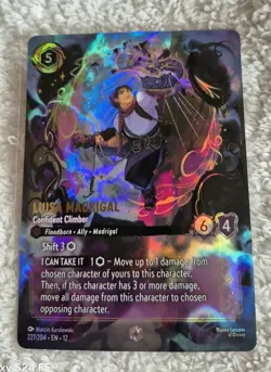 LUISA MADRIGAL DISNEY LORCANA CONFIDENT CLIMBER #227/204 ENCHANTED Wilds - Image 1