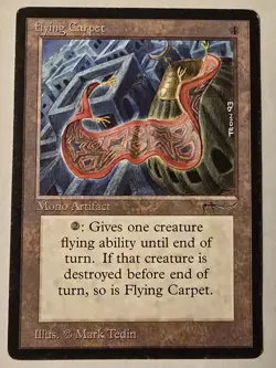 MTG Flying Carpet Arabian Nights Regular LP - Image 2