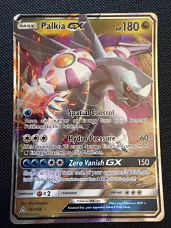 The Pokemon Company Palkia GX 101/156 SM Ultra Prism Ultra Rare Holo Eng 180HP - Image 1