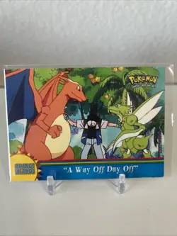 A Way Off Day Off OR15 Charizad Topps Series 3 Orange Blue Logo 1st Print - Image 1