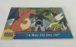 A Way Off Day Off OR15 Charizad Topps Series 3 Orange Blue Logo 1st Print - Image 3