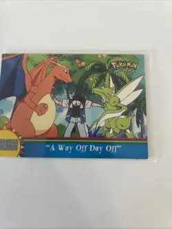 A Way Off Day Off OR15 Charizad Topps Series 3 Orange Blue Logo 1st Print - Image 4