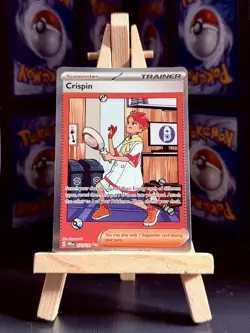 Crispin 171/131 Illustration Rare Holo Pokemon Card NM Condition Never Played - Image 1