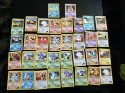 Pokemon Cards TCG Gym Heroes Challenge 34 Card Lot Common Uncommon Rare See Pics - Image 1