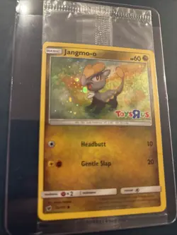 Pokemon "Jangmo-o" 75/111 Toys-R-us *Holo* English - Near Mint / Mint *Sealed* - Image 1
