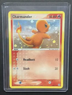 2004 Pokemon EX FireRed LeafGreen Charmander 58/112 Reverse Holo Rare Vintage LP - Image 1