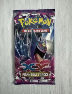 XY Phantom Forces Pokemon TCG Booster Pack Gengar Art 10 Cards English - Image 1