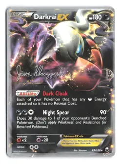 Pokemon Darkrai EX (Jason Klaczynski) World Championship Decks 63/108 MP - Image 1