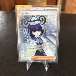 Pokemon TCG Gwynn 109/084 Full Art Pitch Black NM/M - Image 1