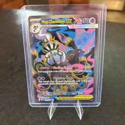 Pokemon TCG Mega Chandelure ex 099/084 Ultra Rare Pitch Black NM English - Image 1