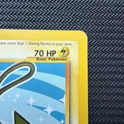 Shining Raichu 111/105 Neo Destiny English Vintage Pokemon - Image 3