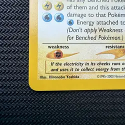 Shining Raichu 111/105 Neo Destiny English Vintage Pokemon - Image 5