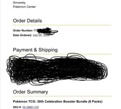 LOW PRICE! Pokemon 30th Anniversary 6 Booster Bundle! See Photos! READ! - Image 3