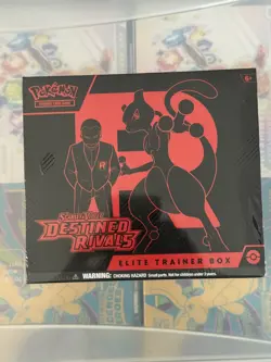 Pokemon TCG Destined Rivals Elite Trainer Box ETB Factory Sealed - Image 1