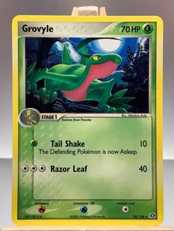 Pokemon TCG Grovyle - EX Emerald 28/106 Regular Uncommon - Image 1