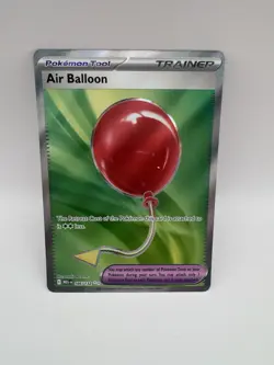 Air Balloon 166/132 Ultra Rare Trainer Mega Evolution Pokemon - Image 1