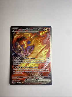 Team Rockets Moltres EX Destined Rivals 229/182 Secret Art Rare Card - Image 2