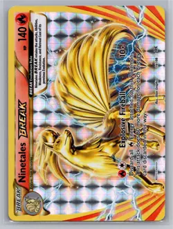 Ninetales BREAK 16/108 BREAK Rare Evolutions Pokemon Holo Near Mint - Image 1