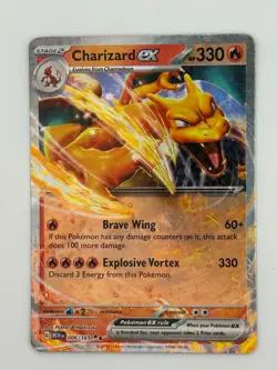 Charizard ex 006/165 Double Rare 151 Pokemon Holo Near Mint - Image 1