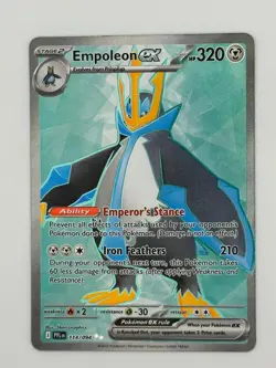 Empoleon ex 114/094 Ultra Rare Phantasmal Flames Pokemon Holo Near Mint - Image 1
