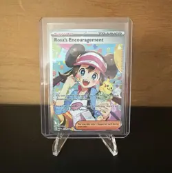 The Pokemon Company Rosa's Encouragement 123/088 Full Art Holo Ultra Rare EN - Image 1