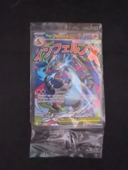 Pokemon Mega Charizard X ex 023 + Oricorio ex Phantasmal Flames UPC Promo Sealed - Image 1
