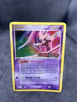 Pokemon Deoxys (Attack Forme) 17/107 Deoxys Set Rare Reverse Holo - Image 1