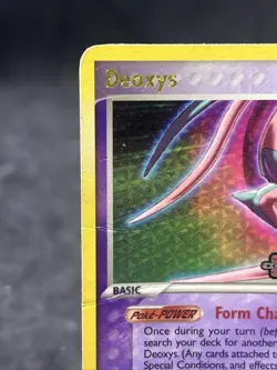 Pokemon Deoxys (Attack Forme) 17/107 Deoxys Set Rare Reverse Holo - Image 3