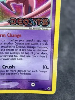 Pokemon Deoxys (Attack Forme) 17/107 Deoxys Set Rare Reverse Holo - Image 5