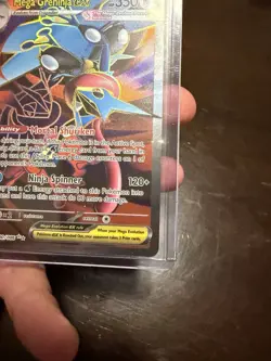 Pokemon TCG Mega Greninja EX 100/086 Holo Ultra Rare Chaos Rising English - Image 4