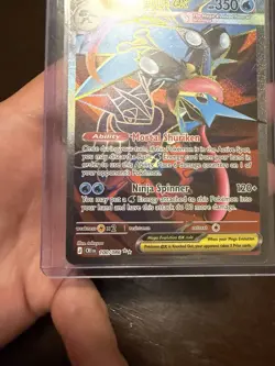 Pokemon TCG Mega Greninja EX 100/086 Holo Ultra Rare Chaos Rising English - Image 5