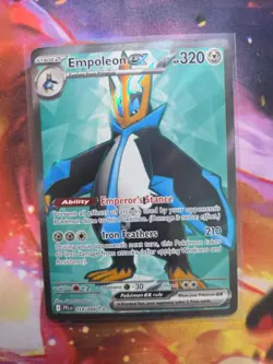 EMPOLEON EX 114/094 Ultra Rare Phantasmal Flames Pokemon Holo Near Mint - Image 1