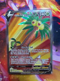 ALOLAN EXEGGUTOR V 071/078 Ultra Rare Pokemon GO Pokemon Holo Near Mint - Image 1