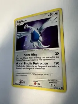 Pokemon Lugia TCG Holo Rare Card 14/132 Secret Wonders 2007 - Image 3