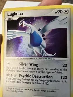 Pokemon Lugia TCG Holo Rare Card 14/132 Secret Wonders 2007 - Image 5