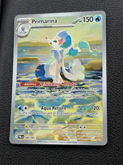 [NM] Primarina 088/084 Pokemon Pitch Black Illustration Rare - Image 1
