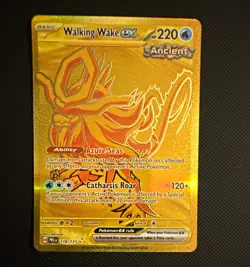 The Pokemon Company Pokemon TCG Walking Wake ex 178/131 Hyper Rare Full Art Holo - Image 1