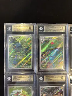 BGS 10 9.5 Pokemon Card 151 Japanese Full Complete Lot Set 18 Art Rare Ar Bulk - Image 2