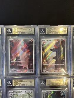 BGS 10 9.5 Pokemon Card 151 Japanese Full Complete Lot Set 18 Art Rare Ar Bulk - Image 3