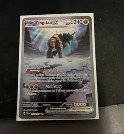 Pokemon TCG Ting-Lu ex SV02 Paldea Evolved Hyper Rare Holo Full Art 263/193 EN - Image 1