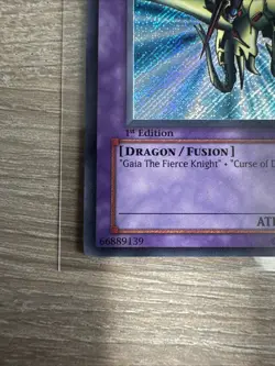 Yu-Gi-Oh! Gaia The Dragon Champion LOB-A125! 1st Edition! Australian LP/VLP - Image 2