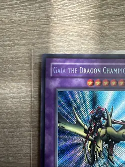 Yu-Gi-Oh! Gaia The Dragon Champion LOB-A125! 1st Edition! Australian LP/VLP - Image 3