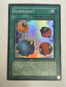 Yugioh Scapegoat SDJ-041 Super Rare - MP - Image 1