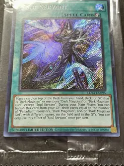 Soul Servant | LDS3-EN095 | Secret Rare | Limited Edition | SEALED! | YuGiOh! - Image 2