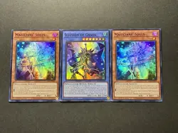 2x Magicians' Souls + ILLusion Of Chaos | Super Rares | NM | 1st Ed | YuGiOh! - Image 1