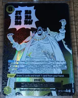 Zehahahahaha! (Alternate Art) OP16-116 The Time of Battle Foil ONE PIECE ENGLISH - Image 2